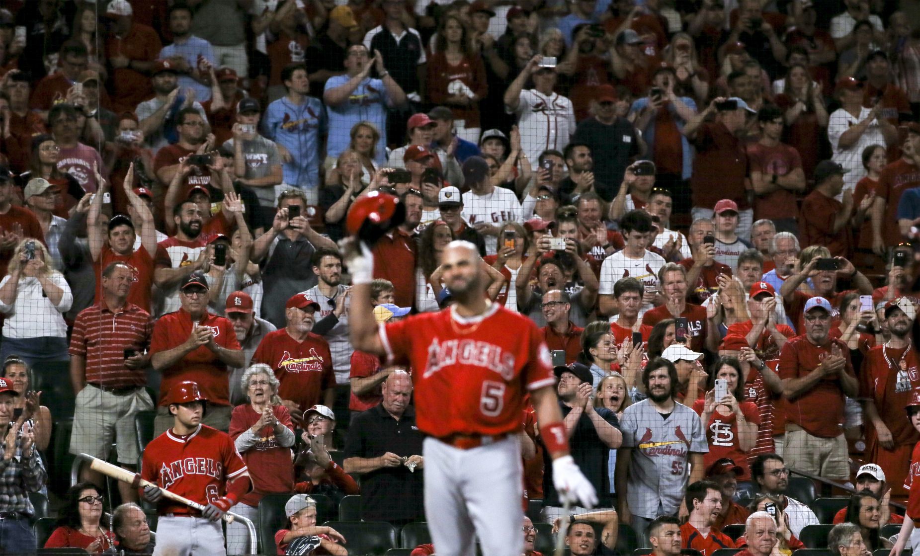 Cardinals close out Angels series